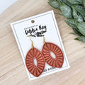 Terracotta Marquise Dangles