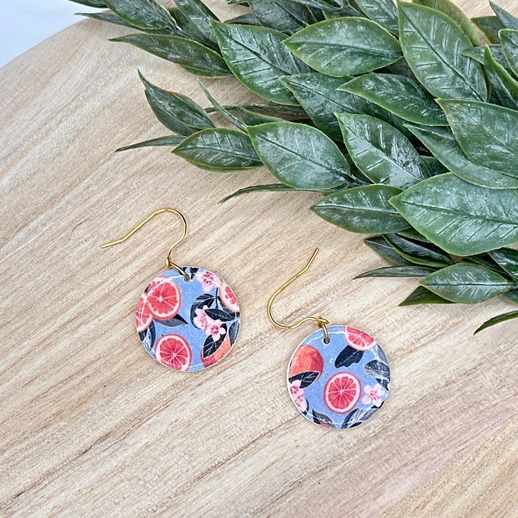 Orange Blossoms Dangles