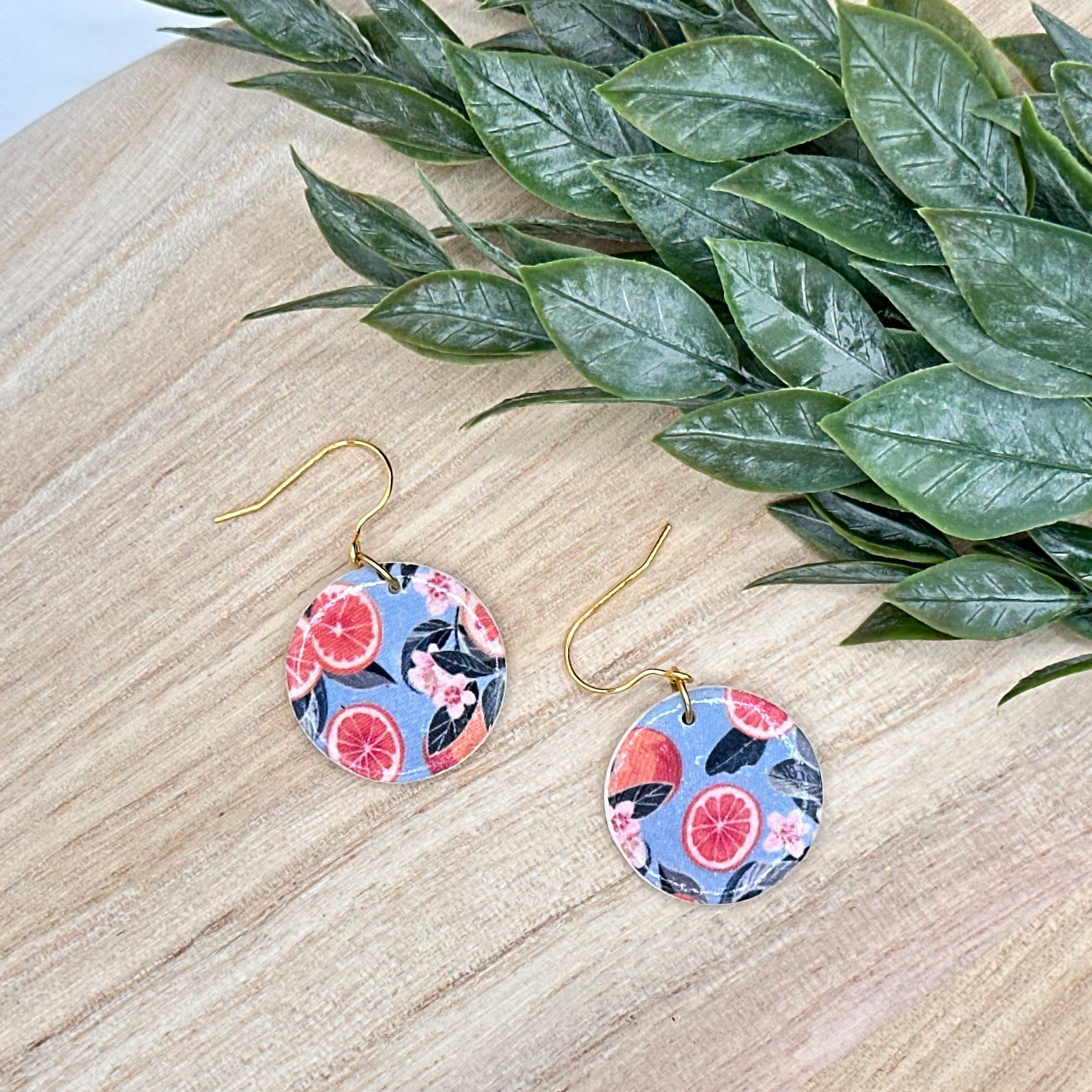 Orange Blossoms Dangles