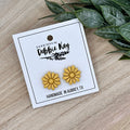 Maize Daisy Studs
