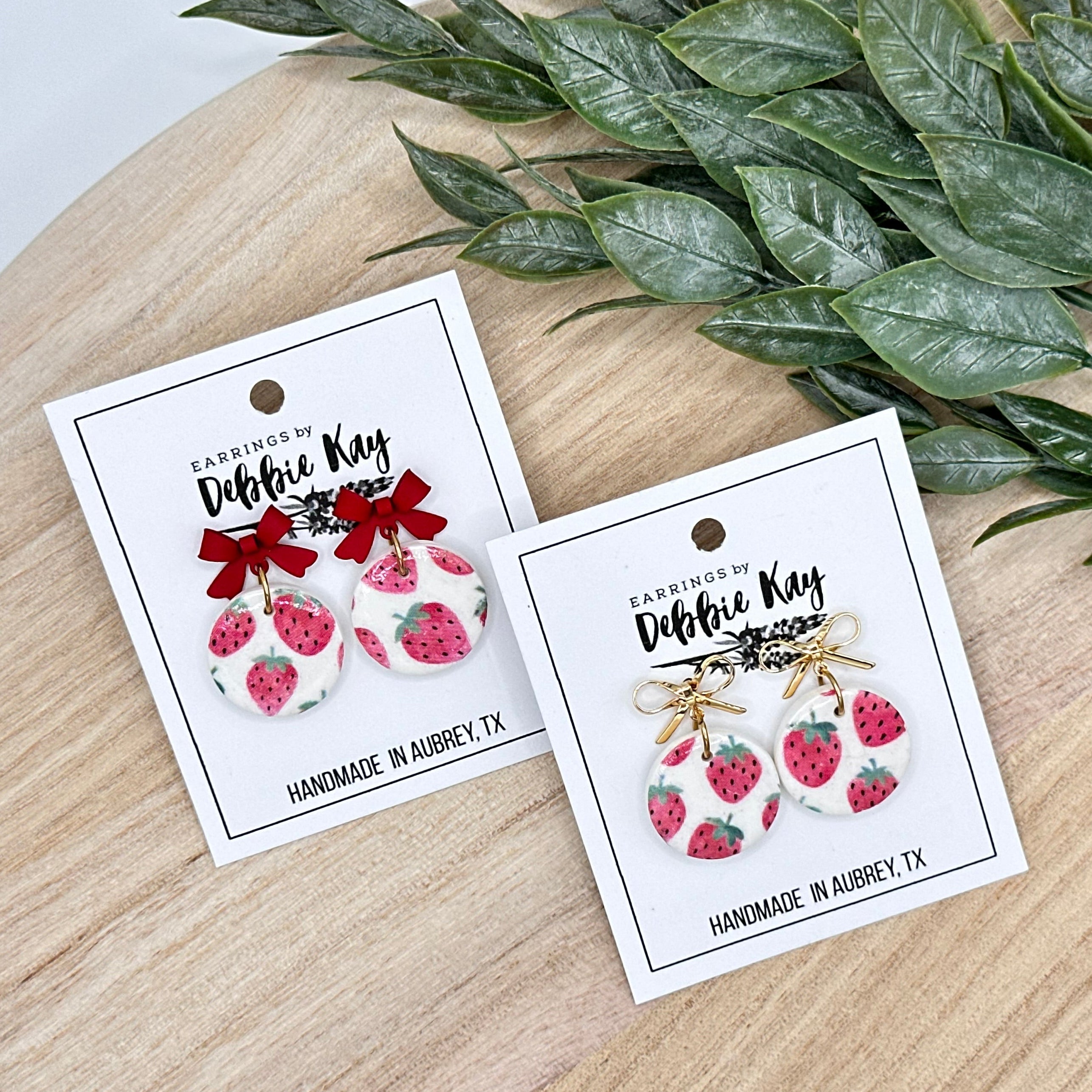 Strawberry Dangles