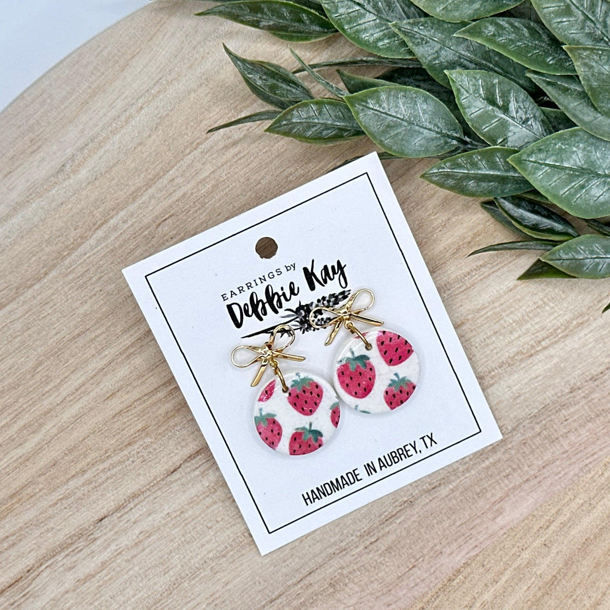 Strawberry Dangles