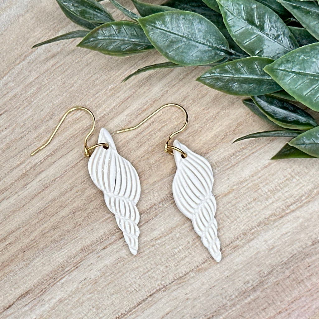 Seashell Dangle Earrings
