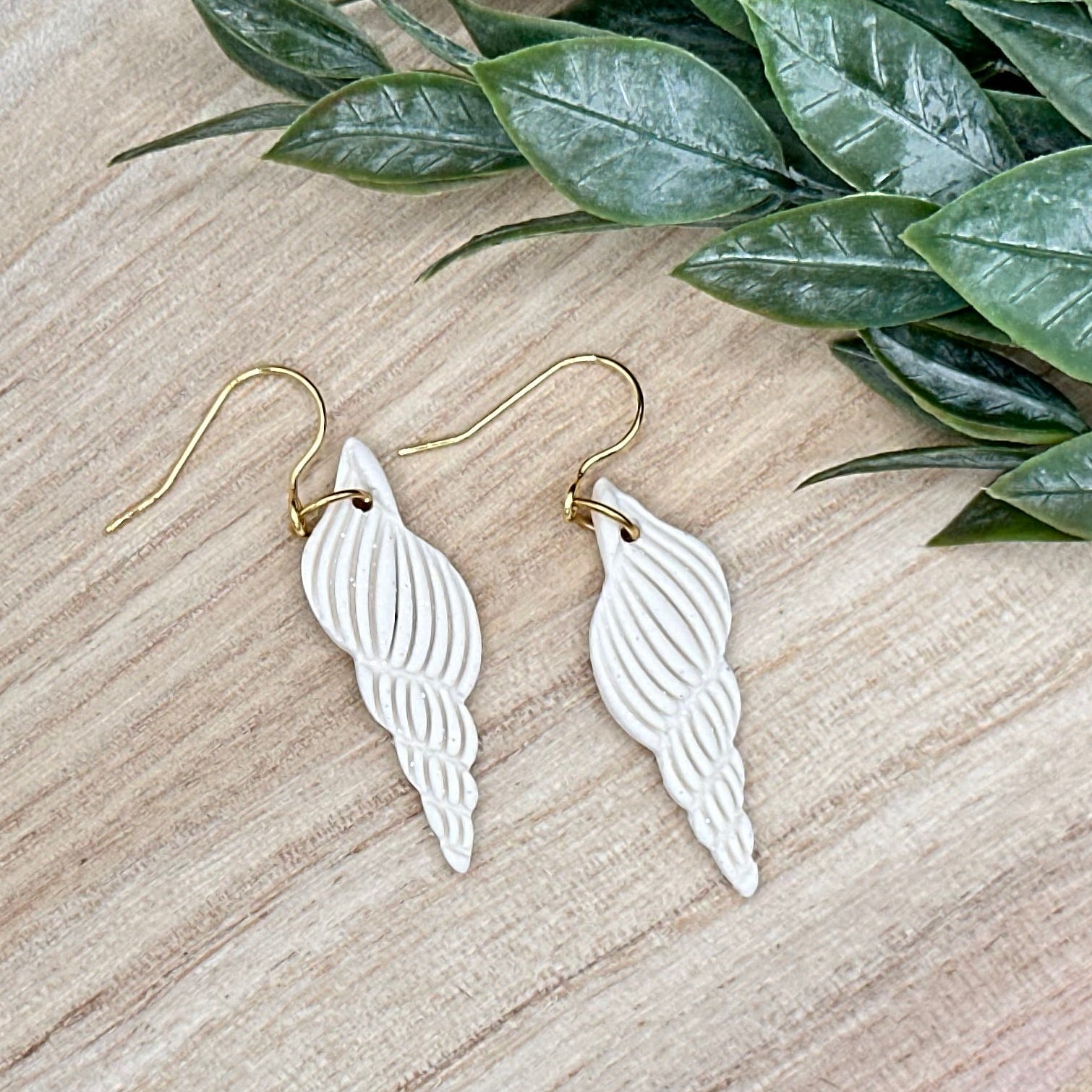 Seashell Dangle Earrings