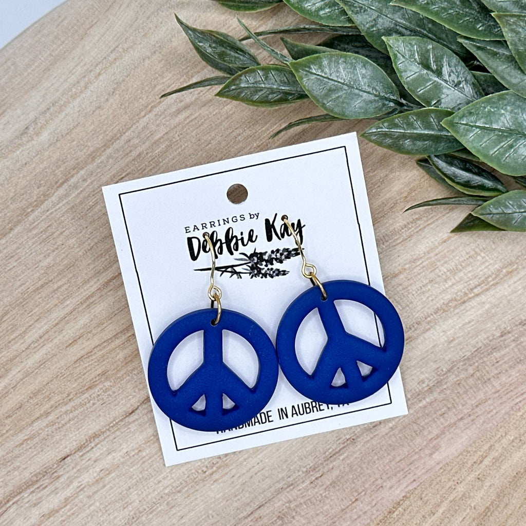 Peace Sign Dangles
