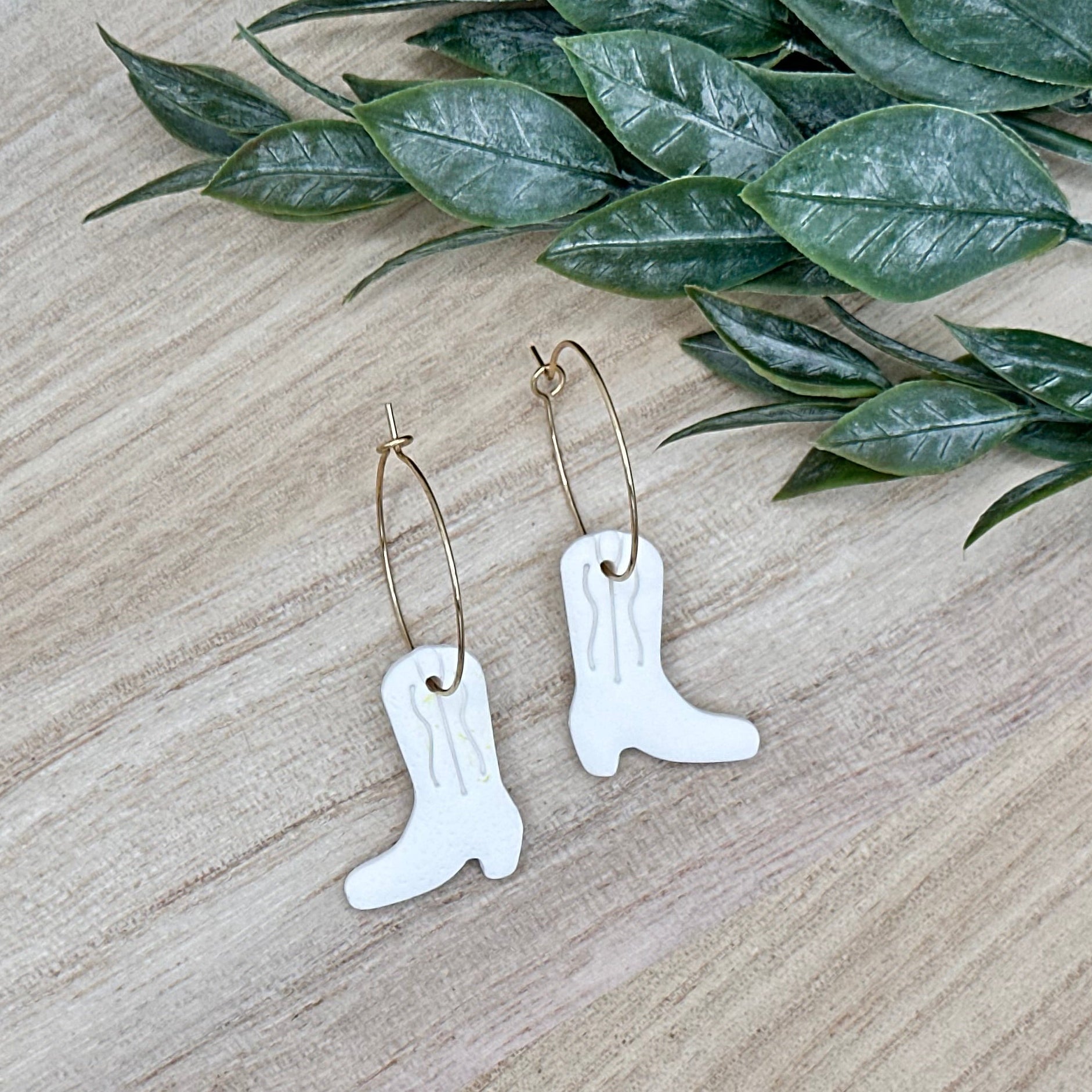 Cowboy Boot Hoops
