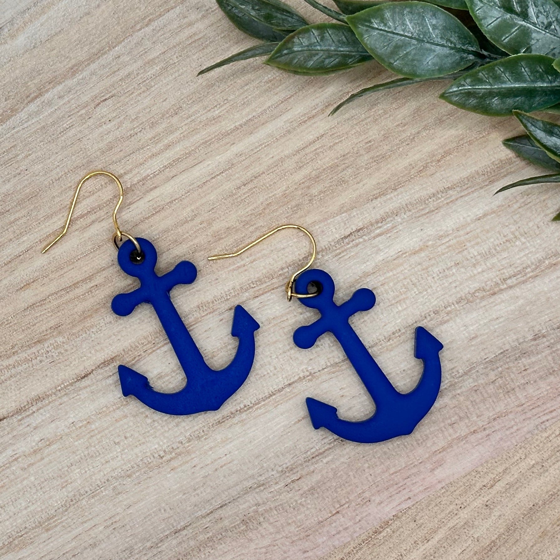 Navy Anchor Dangles