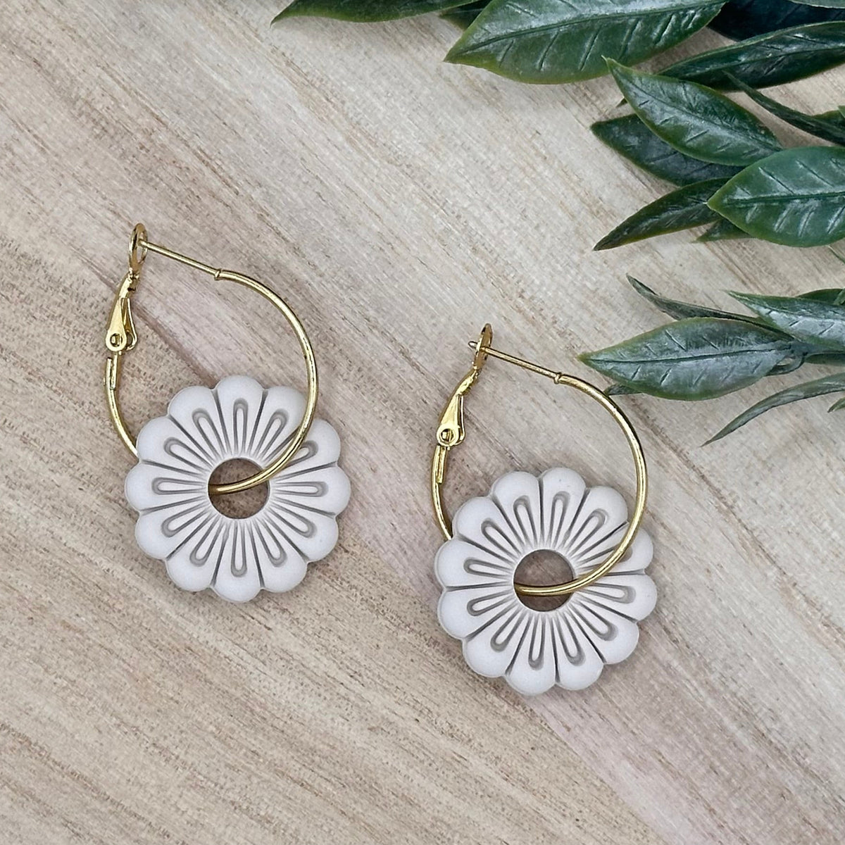 Fall Floral Earrings