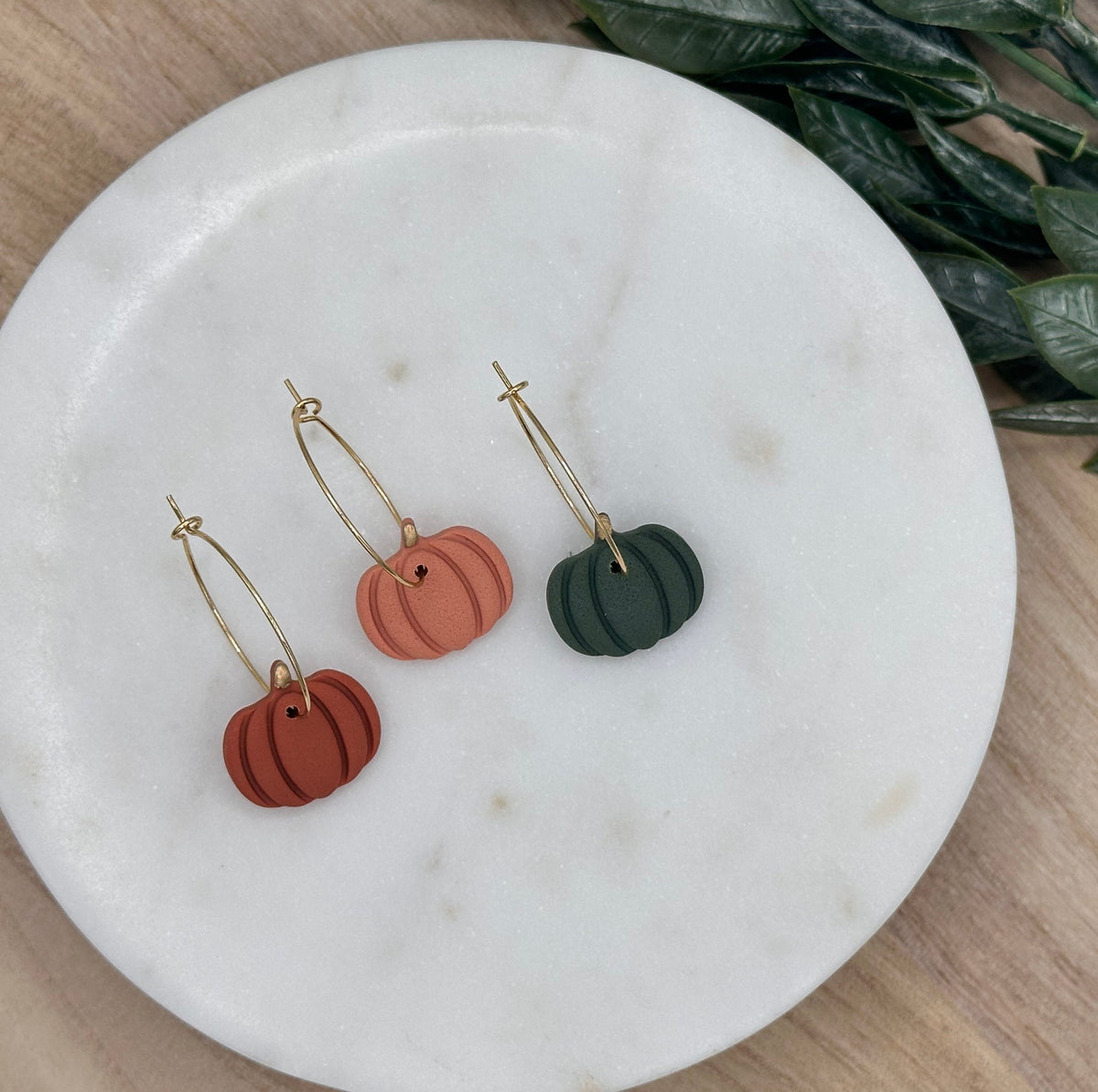 Pumpkin Earrings