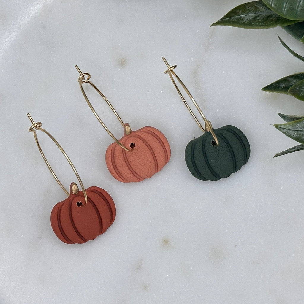 Pumpkin Earrings
